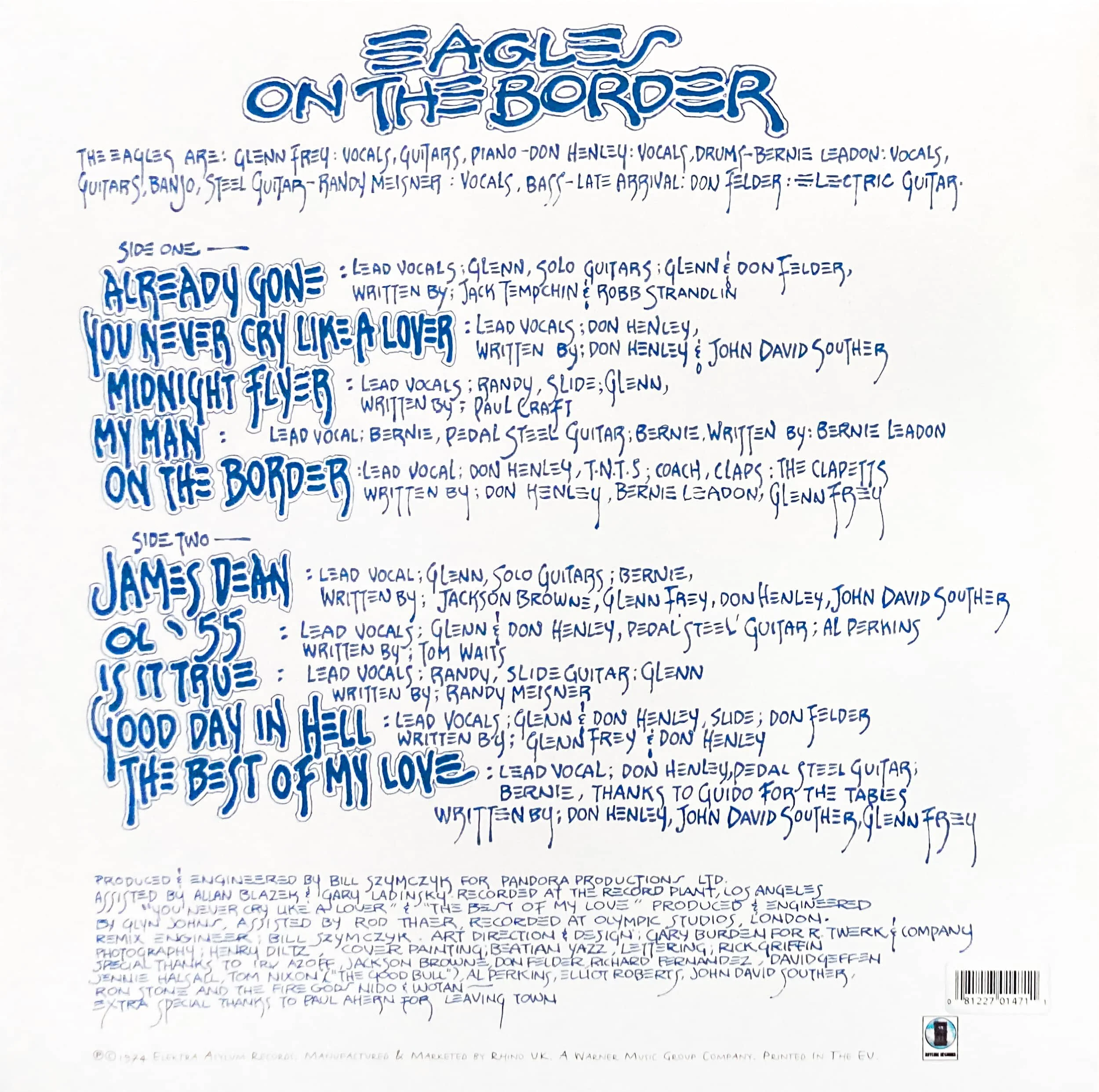 Eagles – On The Border (Album Review) — Subjective Sounds